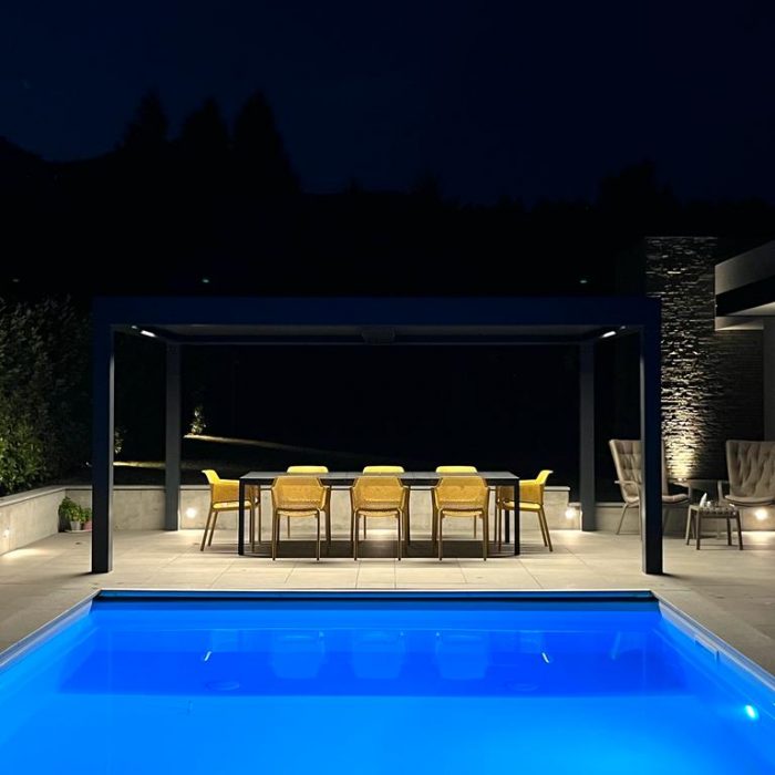 Brise Soleil Pergola Bioclimatica Notturno